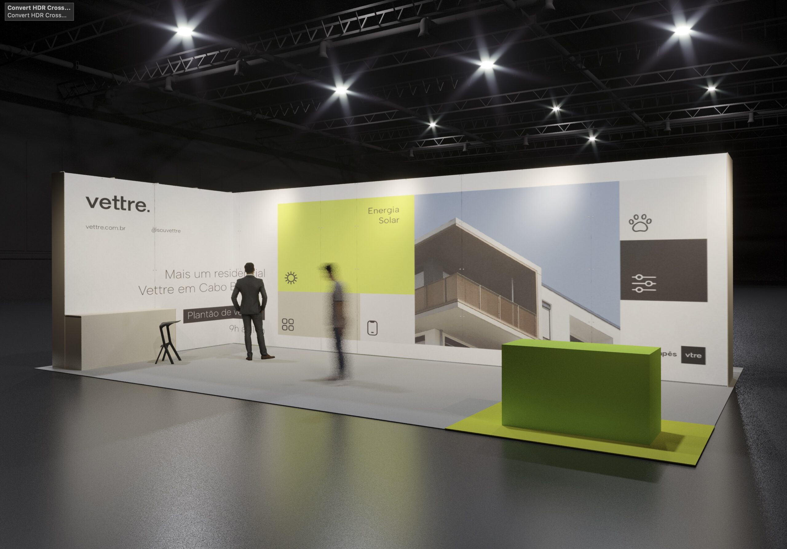 Expo Stand L 40m² offen